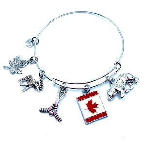 Canada Bracelet Canadian May Be Personalized